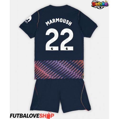 Dres Tottenham Hotspur Omar Marmoush #22 Preč pre deti 2026-27 Krátky Rukáv (+ trenírky)